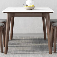 Cavella White Stone Dining Table - Housdecor Dining Table
