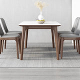 Cavella White Stone Dining Table - Housdecor Dining Table