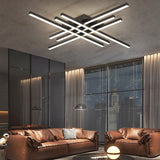 Contemporary Grid LED Chandelier - Housdecor