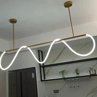 Contemporary "Malleable" LED Hanging Chandelier - Housdecor