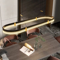 Eclipse Aura LED Chandelier - Housdecor Ceiling Light Fixture