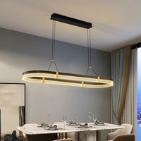 Eclipse Aura LED Chandelier - Housdecor Ceiling Light Fixture
