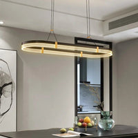 Eclipse Aura LED Chandelier - Housdecor Ceiling Light Fixture