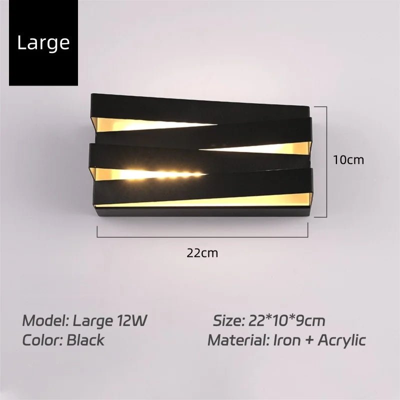 LumaSquare Modern Outdoor LED Wall Light - Housdecor