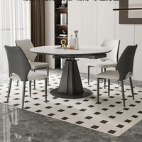Lunara Expandable Marble - Top Dining Table - Housdecor Dining Table