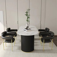Modern Nordic Marble Slate Dining Table - Housdecor Dining Table