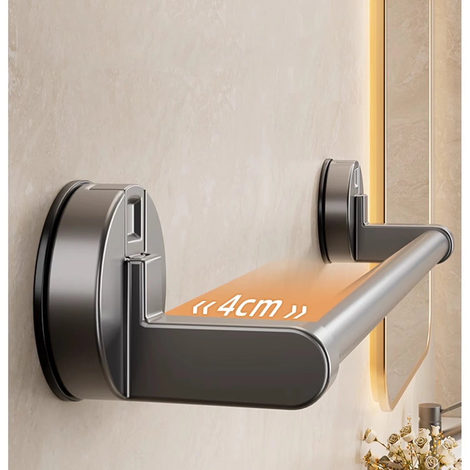 No Drill Bathroom Hand Towel Rack 30/40/50cm - Housdecor