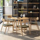 Nordika Haven Round Wood Dining Table - Housdecor Dining Table