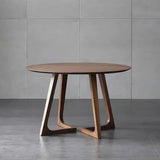 Nordika Haven Round Wood Dining Table - Housdecor Dining Table