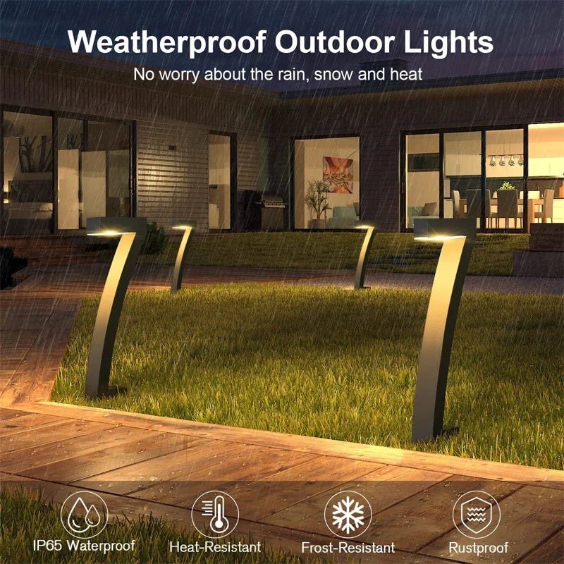 SolarGlow Pathway Lights (4‑Pack / 8‑Pack) - Housdecor