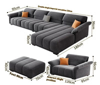 Toscana Sereno Luxury European Modular Living Room Sofa - Housdecor Luxury Sofa