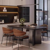 Velaro Modern Matte Dining Table - Housdecor Dining Table