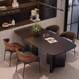Velaro Modern Matte Dining Table - Housdecor Dining Table