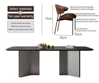 Velaro Modern Matte Dining Table - Housdecor Dining Table