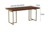Vinterra Solid Wood Dining Table - Housdecor Dining Table