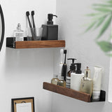 Wooden Design Bathroom Rack - Housdecor